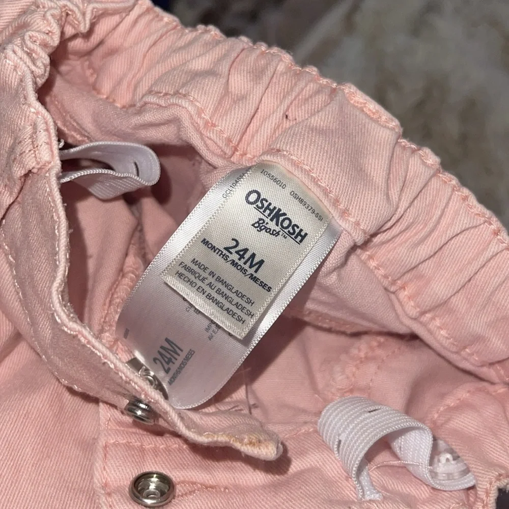 Oshkosh B’gosh Toddler Girls Super-Soft Stretch Denim - Pink